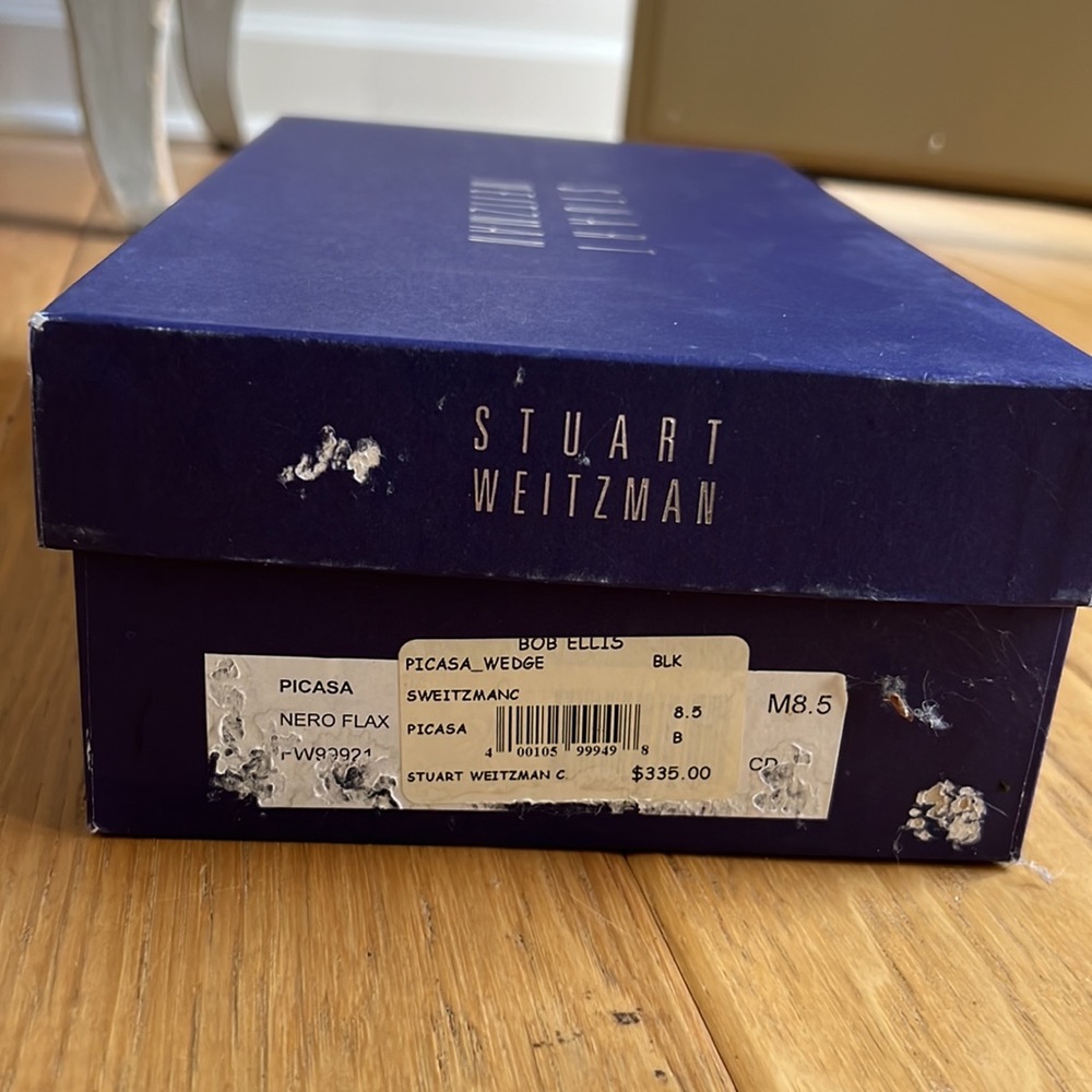 Stuart Weitzman, Size 8.5, Picasa Wedge, Only Wor… - image 4
